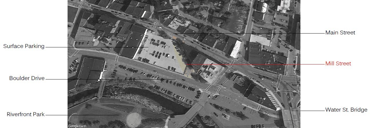 Map of Mill St
