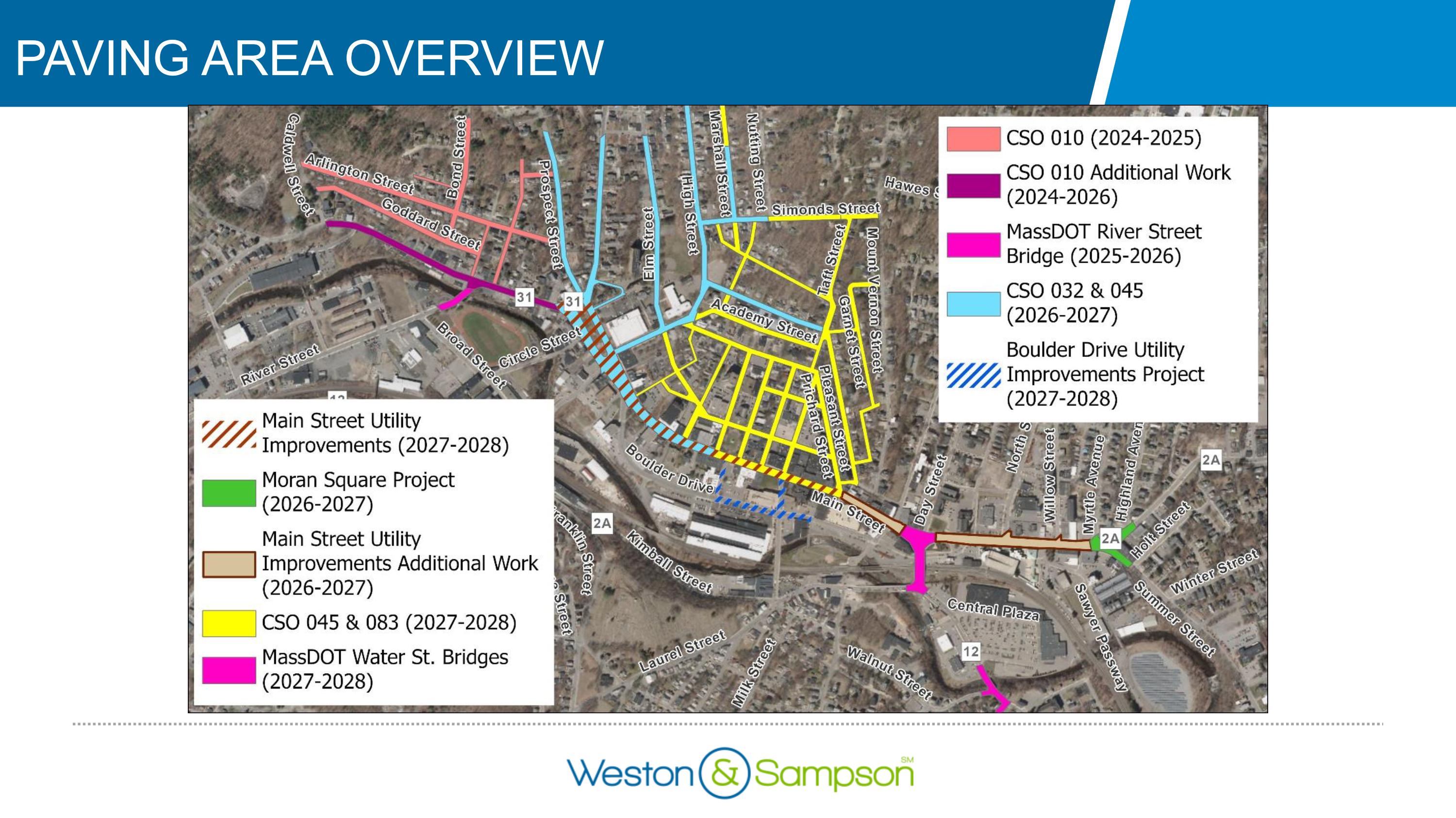 Downtown Fitchburg Infrastructure  Construction Updates Presentation 022725_022