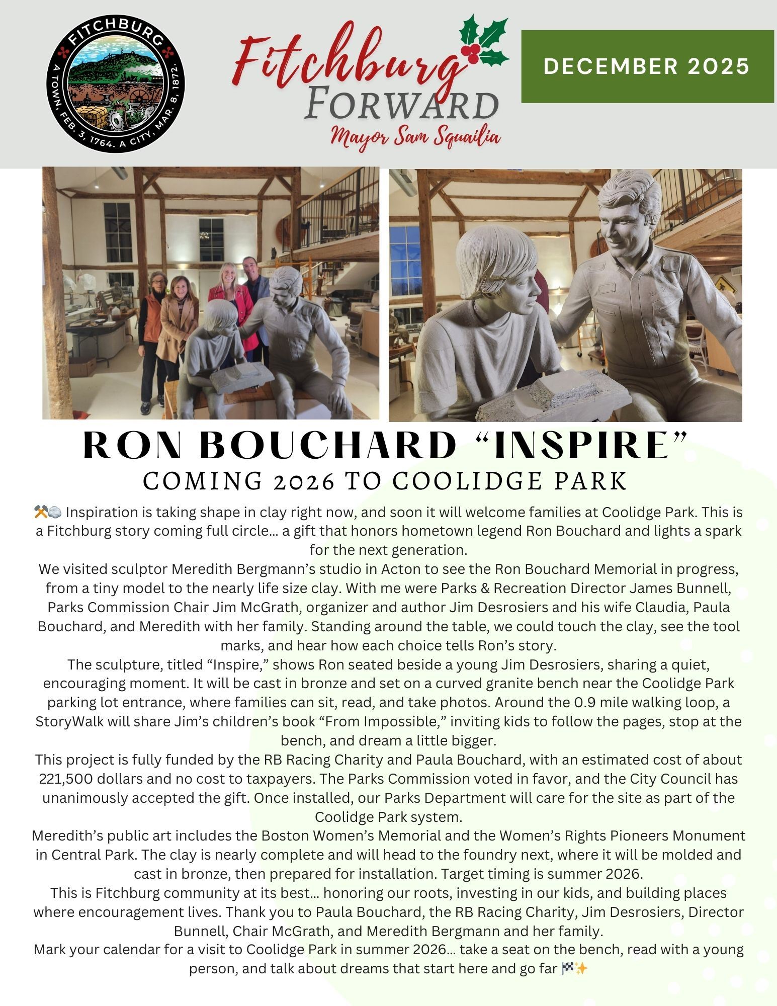 2025-12-1 Fitchburg Forward Newsletter